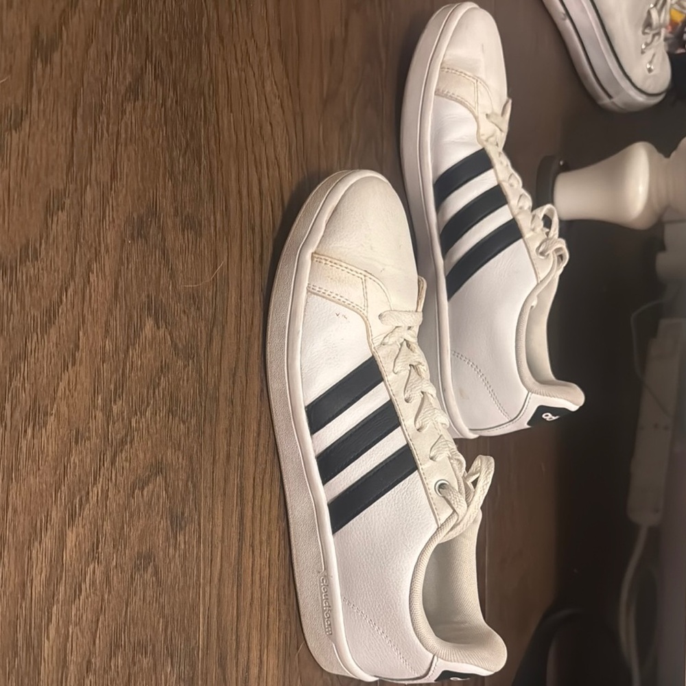 Adidas White and Black Men’s Sneakers